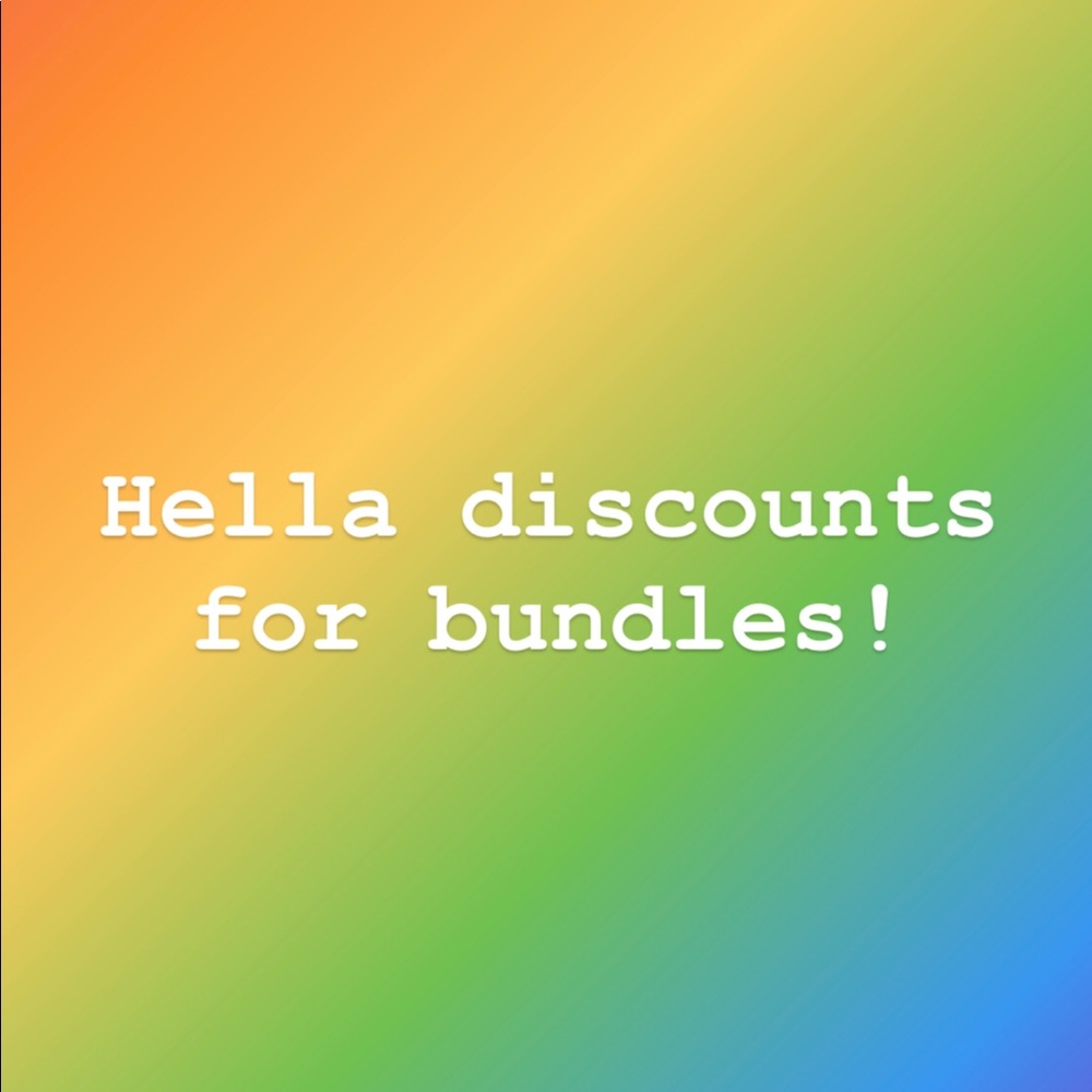 Big discounts for bundles